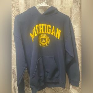 University of Michigan Navy Hoodie